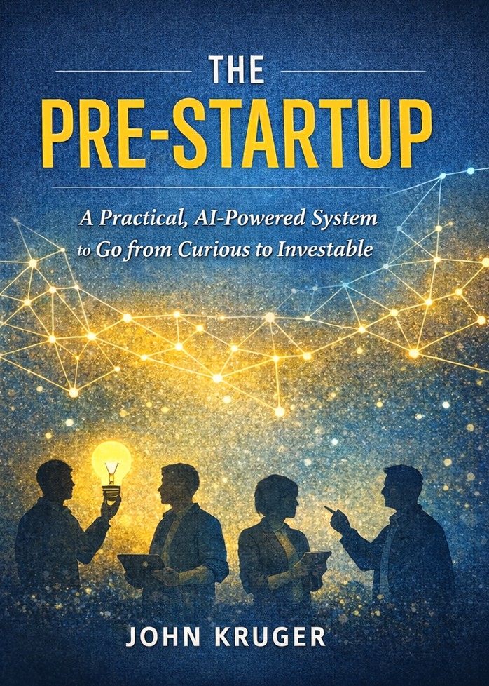 The Pre-Startup front cover by John Kruger